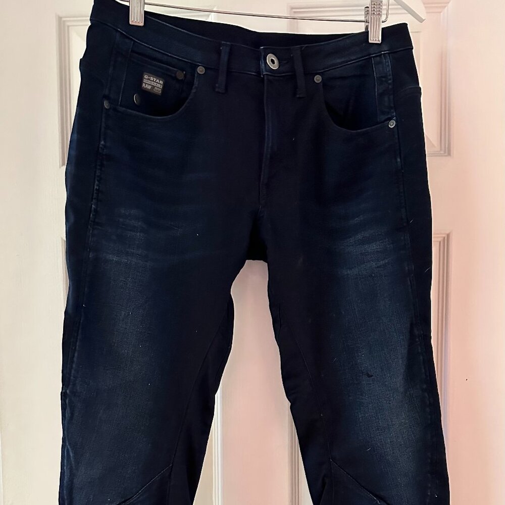 GStar Raw Arc 3D Kate Tapered Dark Wash Size 28